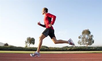 Correr é um excelente exercício para melhorar a potência de um homem. 